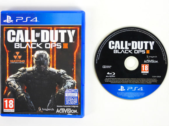 Call Of Duty Black Ops III 3 [PAL] (Playstation 4 / PS4)