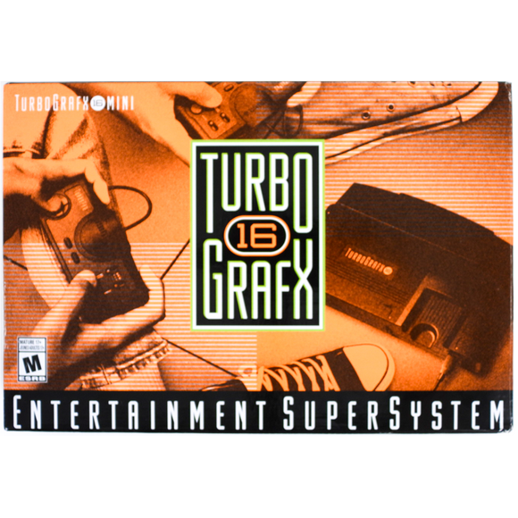 Cd Rom Turbografx 16 Mini List Of Games Turbografx Mini - Main Image