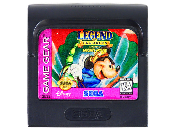 Legend of Illusion Starring Mickey Mouse (Sega Game Gear)