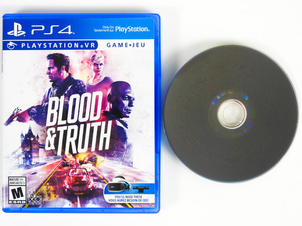 Vr Bundle Playstation Vr Blood And Truth Review Game Vr Blood And