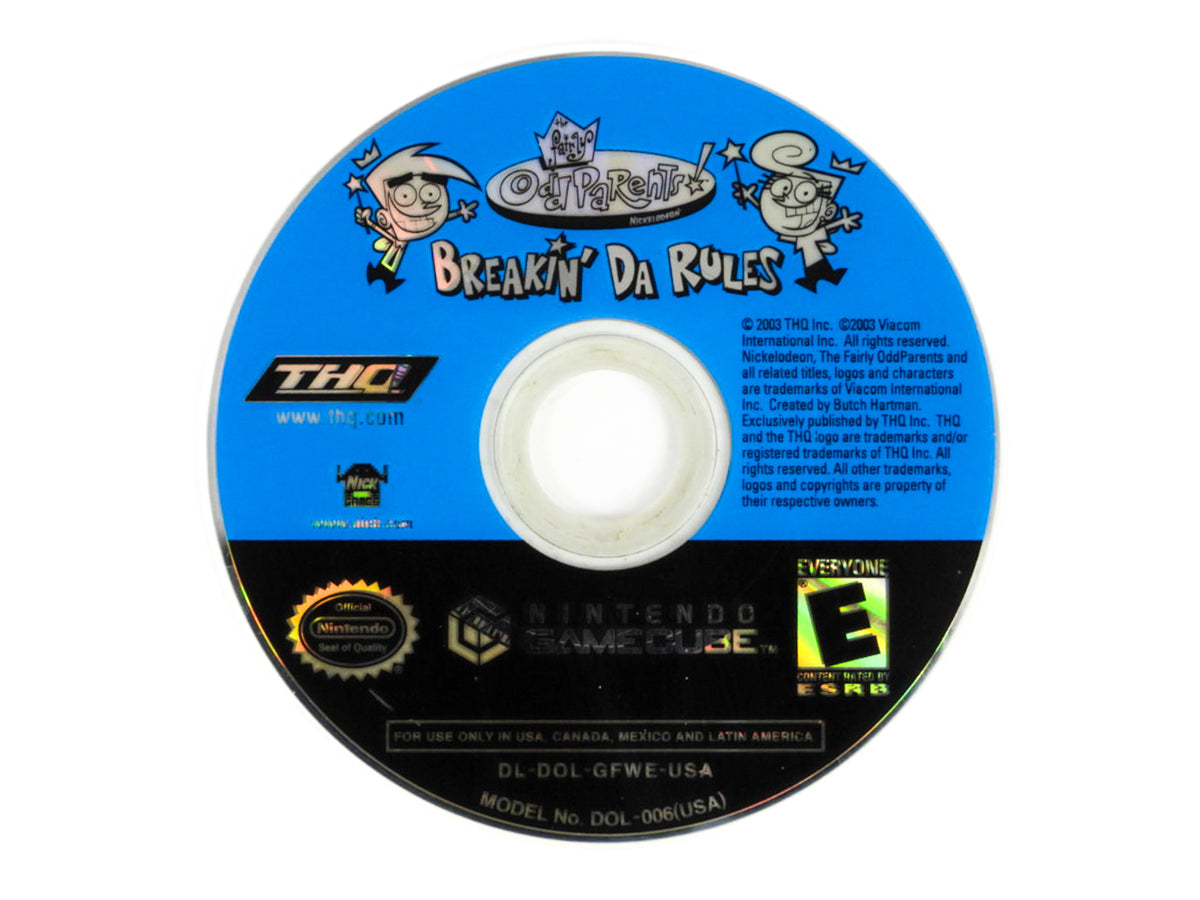 Fairly Odd Parents: Breakin' Da Rules (Nintendo Gamecube) – RetroMTL