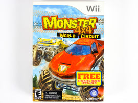 Monster 4X4 World Circuit [Steering Wheel Bundle] (Nintendo Wii)
