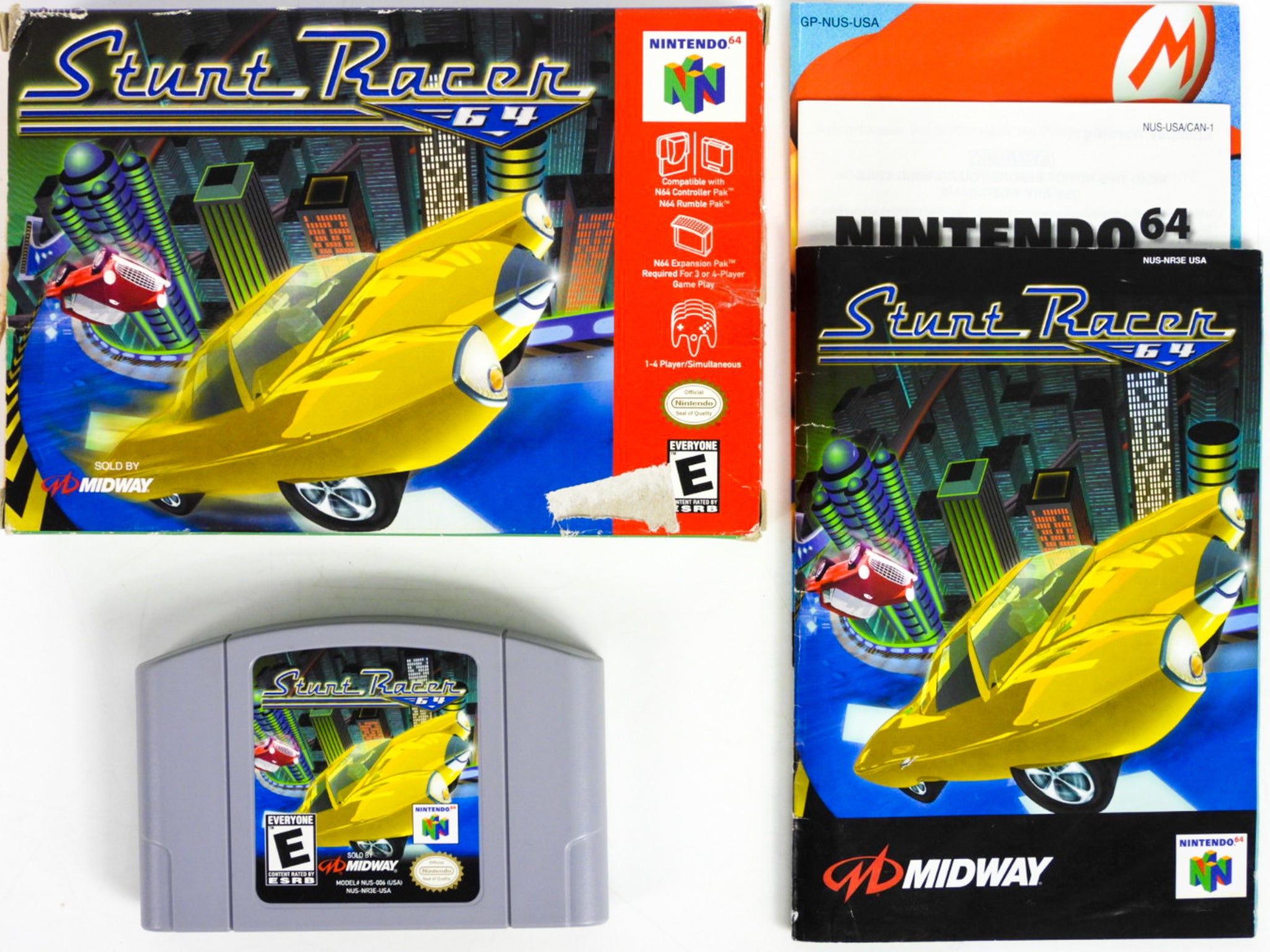 Stunt Racer (Nintendo 64 / N64) – Retro MTL
