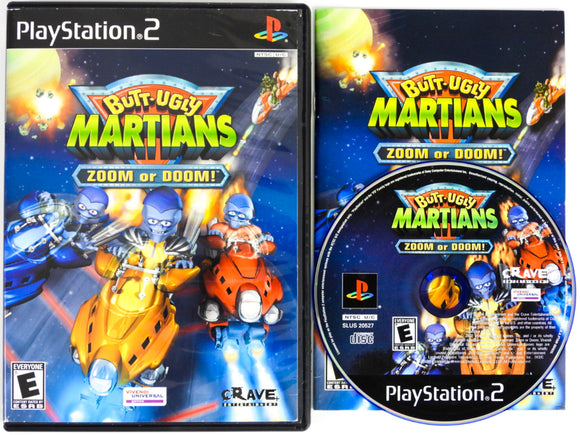 Butt Ugly Martians Zoom Or Doom (Playstation 2 / PS2)