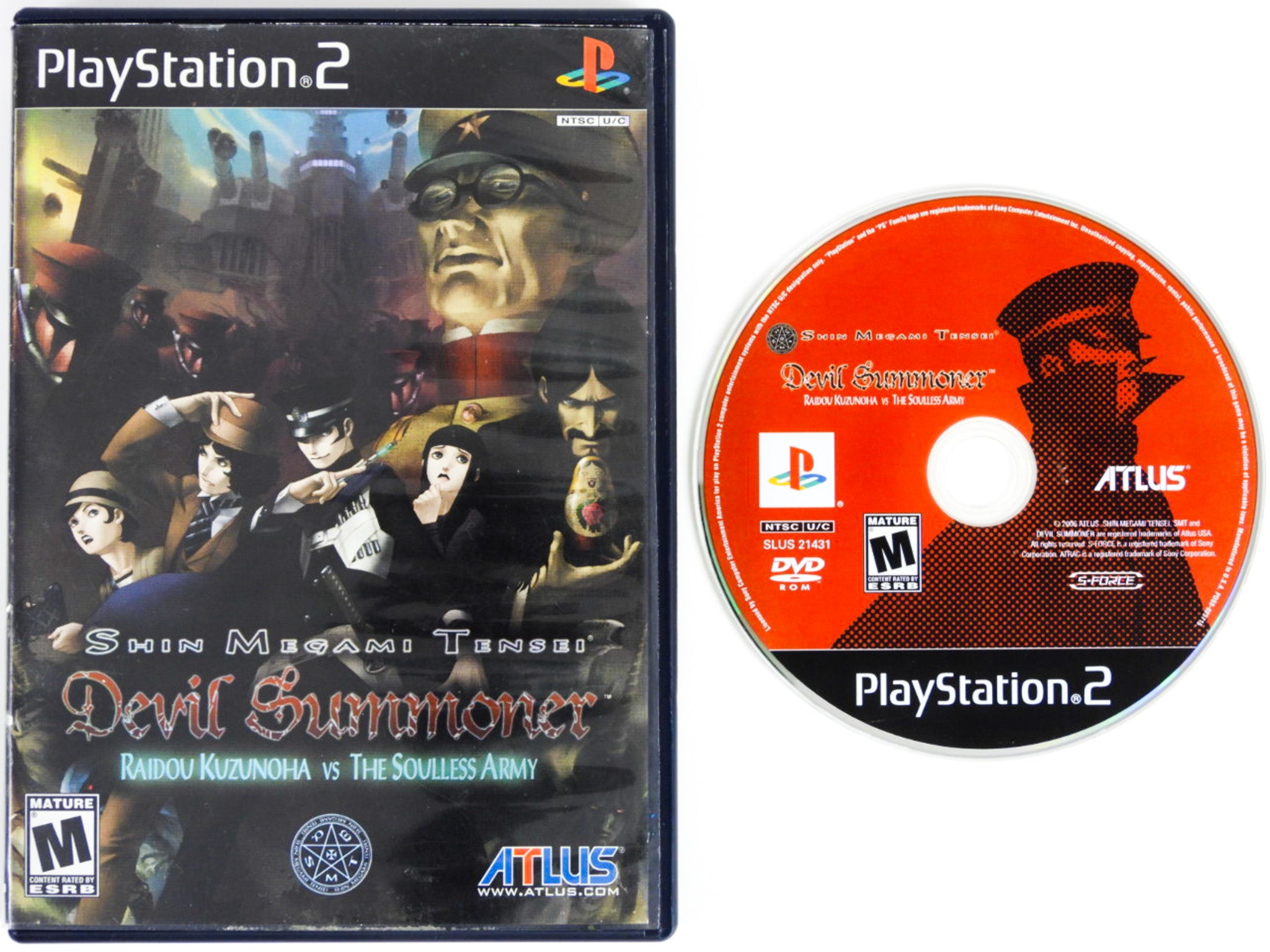 Shin Megami Tensei: Devil Summoner: hotsell Raidou Kuzunoha vs The Soulless Army For PS2