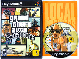 Grand Theft Auto San Andreas (PlayStation 2 / PS2)