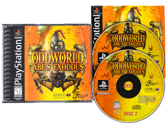 Oddworld Abes Exoddus (Playstation / PS1)