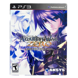 Record of Agarest War Zero [Limited Edition] (PlayStation 3 / PS3)