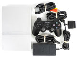 PlayStation 2 System Slim Silver with 1 Unassorted Controller (PS2)