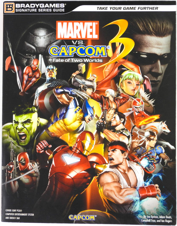 Marvel Vs Capcom 3: Fate Of Two Worlds [BradyGames] (Game Guide)