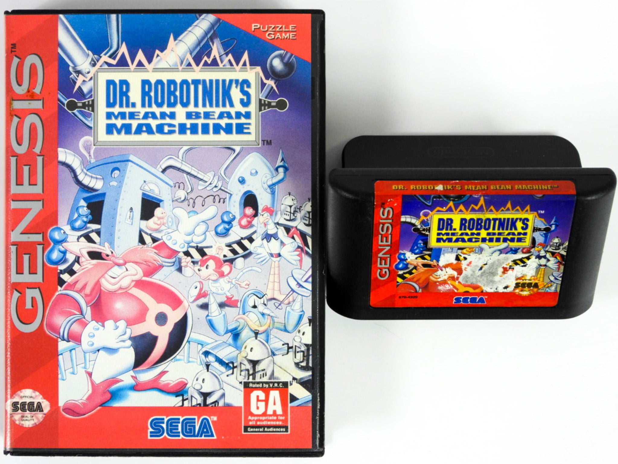 Dr Robotnik's Mean Bean Machine (Sega Genesis) – RetroMTL