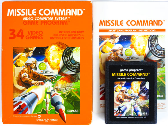 Missile Command [Picture Label] (Atari 2600)