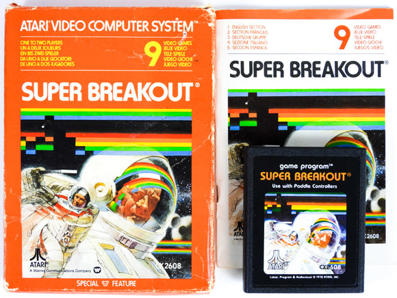 Super Breakout [Picture Label] (Atari 2600)