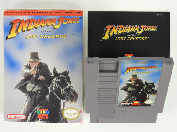 Indiana Jones And The Last Crusade [Ubisoft] (Nintendo / NES)