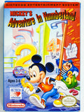 Mickey's Adventure In Numberland (Nintendo / NES)