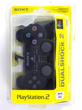 Black DualShock Controller (PlayStation 2 / PS2)