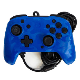Faceoff Blue Camo Nintendo Switch Wired Pro Controller [PDP] (Nintendo Switch)