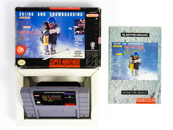 Skiing & Snowboarding: Tommy Moe's Winter Extreme (Super Nintendo / SNES)
