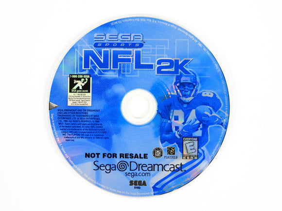 NFL 2K [Not For Resale] (Sega Dreamcast)