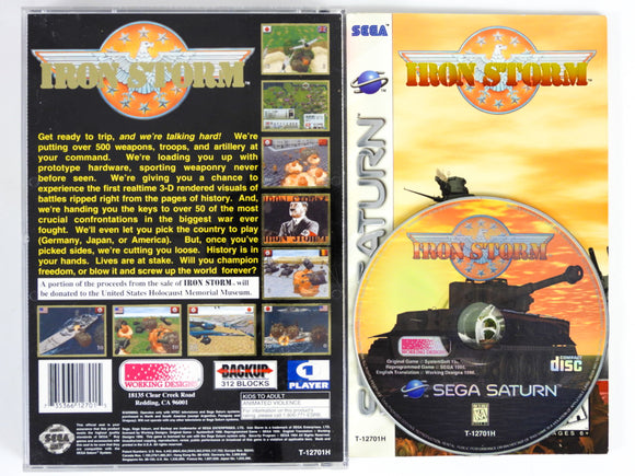 Iron Storm (Sega Saturn)