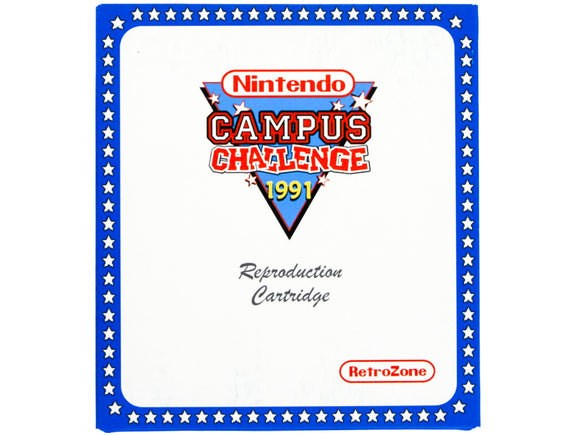 Nintendo Campus Challenge 1991 [Reproduction] (Nintendo / NES)