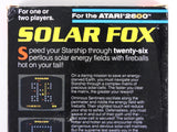 Solar Fox [Picture Label] (Atari 2600)