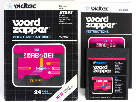 Word Zapper [Picture Label] (Atari 2600)