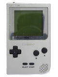 Nintendo Game Boy Pocket System Silver [Silver Bezel]