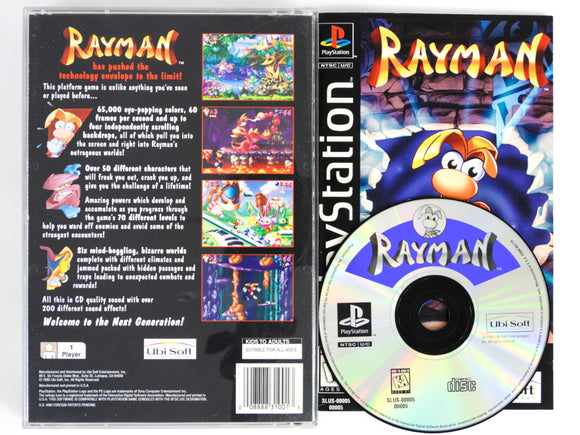 Rayman [Long Box] (Playstation / PS1)