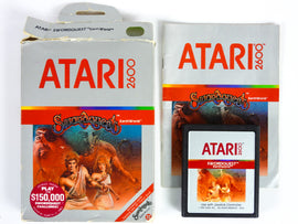 Swordquest Earthworld [Silver Label] (Atari 2600)