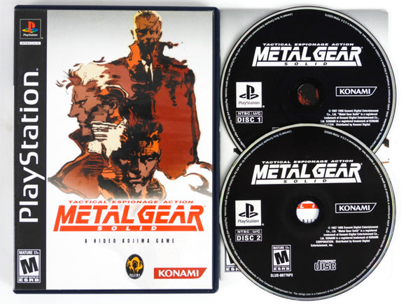 Metal Gear Solid [Long Box] (Playstation / PS1)