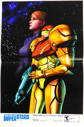 Super Mario 3D Land And Metroid: Other M [Nintendo Power] [Poster] (Nintendo 3DS)