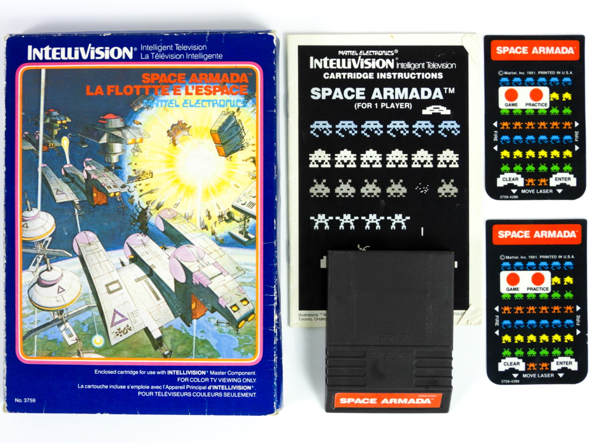 Space Armada Intellivision RetroMTL