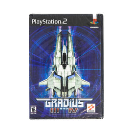 Gradius 3 And 4 (PlayStation 2 / PS2)
