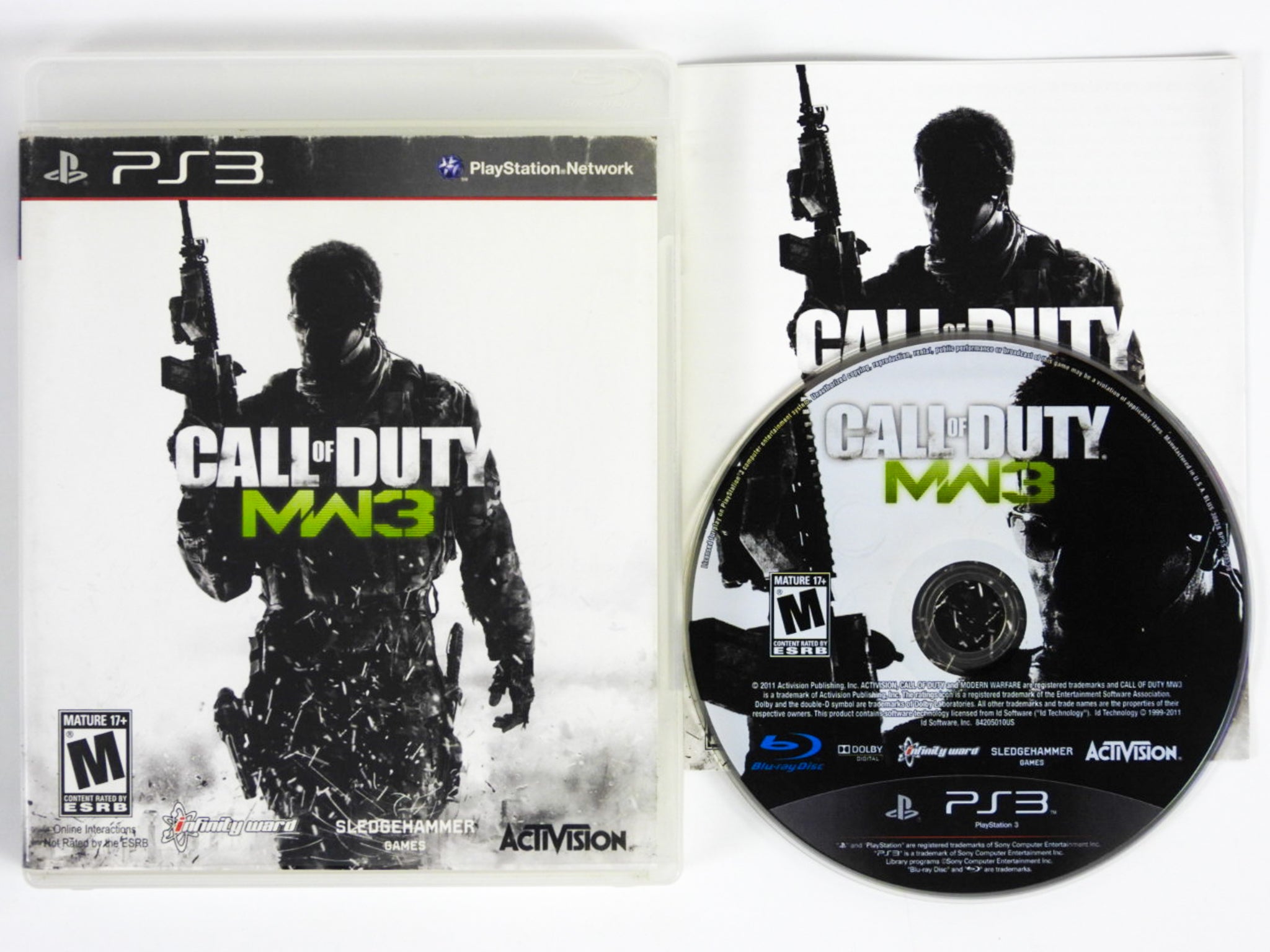 Call of Duty Modern Warfare 3 Playstation 3 PS3 Retro MTL