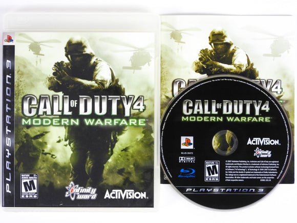 Call of Duty 4 Modern Warfare (Playstation 3 / PS3)