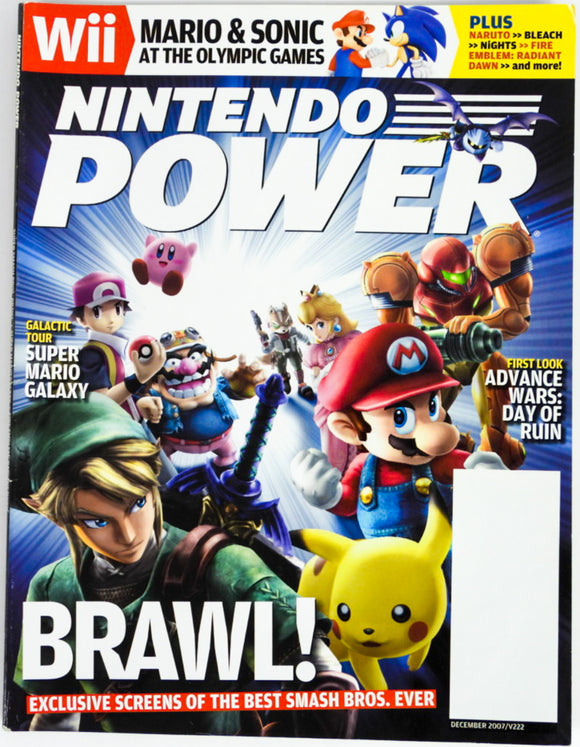 Super Smash Bros. Brawl [Volume 222] [Nintendo Power] (Magazines)