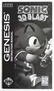 Sonic 3D Blast [Manual] (Sega Genesis)