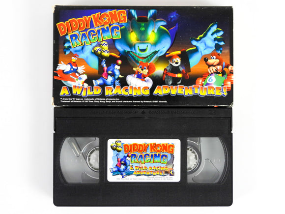Diddy Kong Racing - A wild Racing Adventure (VHS)