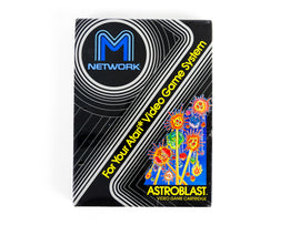 Astroblast [Blue Text Label] (Atari 2600)