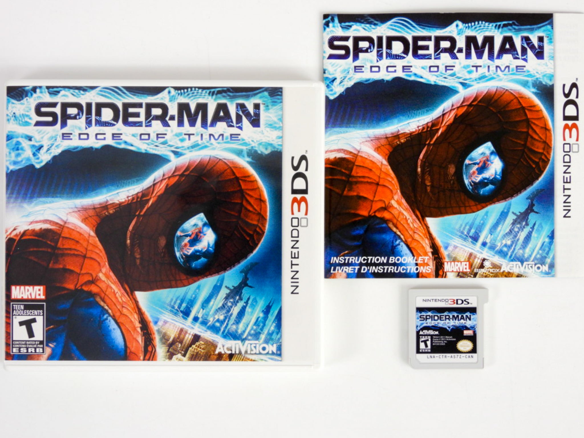 Edge 3ds Spiderman: Edge Of Time (Nintendo 3DS) – Retro MTL