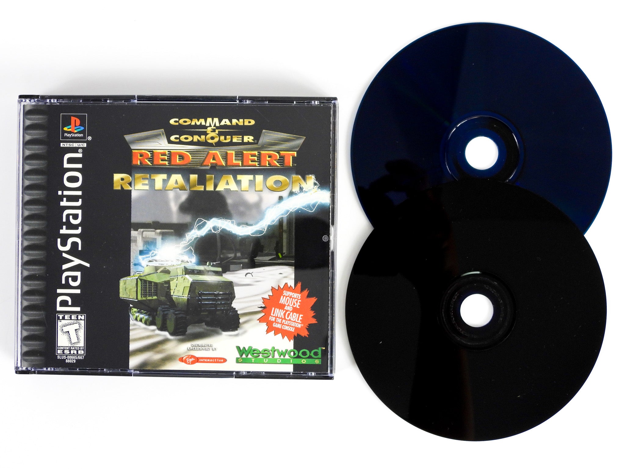 Command & Conquer: Red Alert - Retaliation - PSX - Jeu Occasion Pas Command & Conquer: Red Alert - Retaliation - PSX - Jeu Occasion Pas