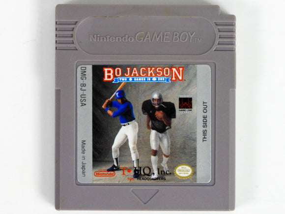 Bo Jackson: Two Games In One (Game Boy)