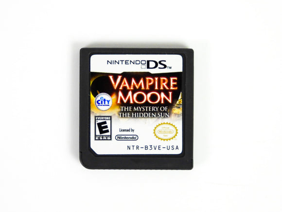 Vampire Moon: The Mystery Of The Hidden Sun (Nintendo DS)