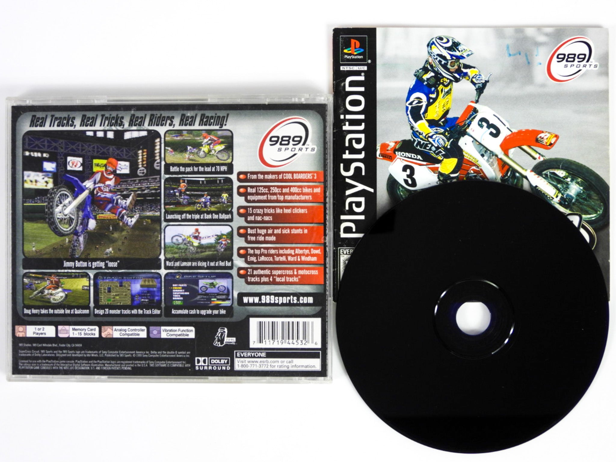 Supercross ps1 deals