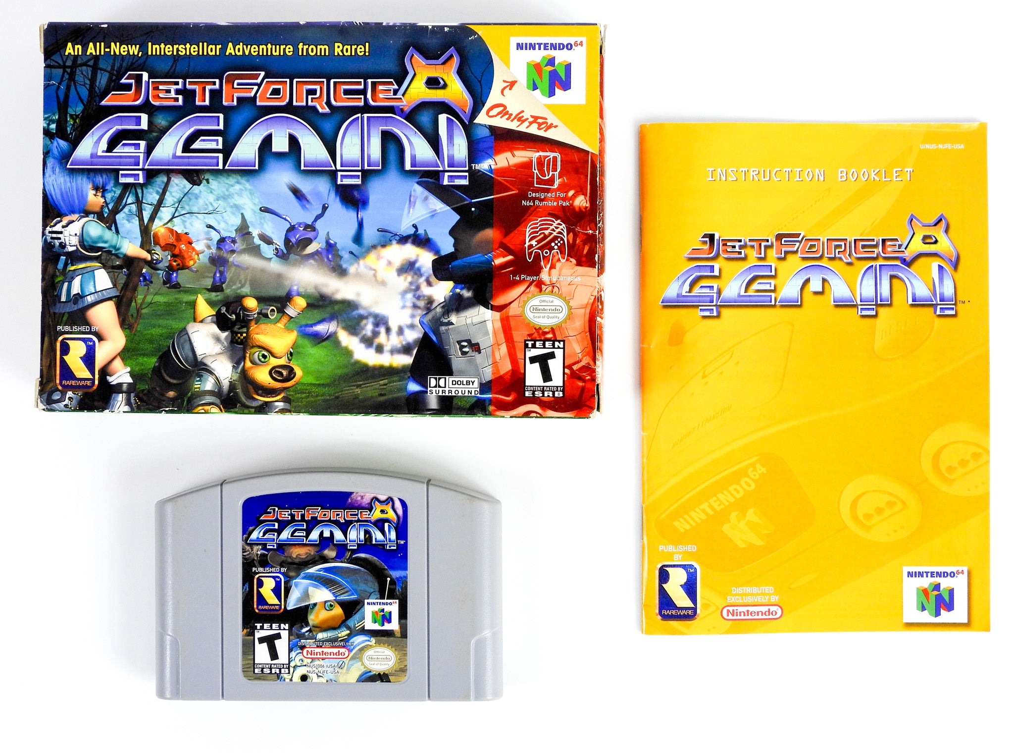 Jet Force Gemini (Nintendo 64 / N64) – RetroMTL