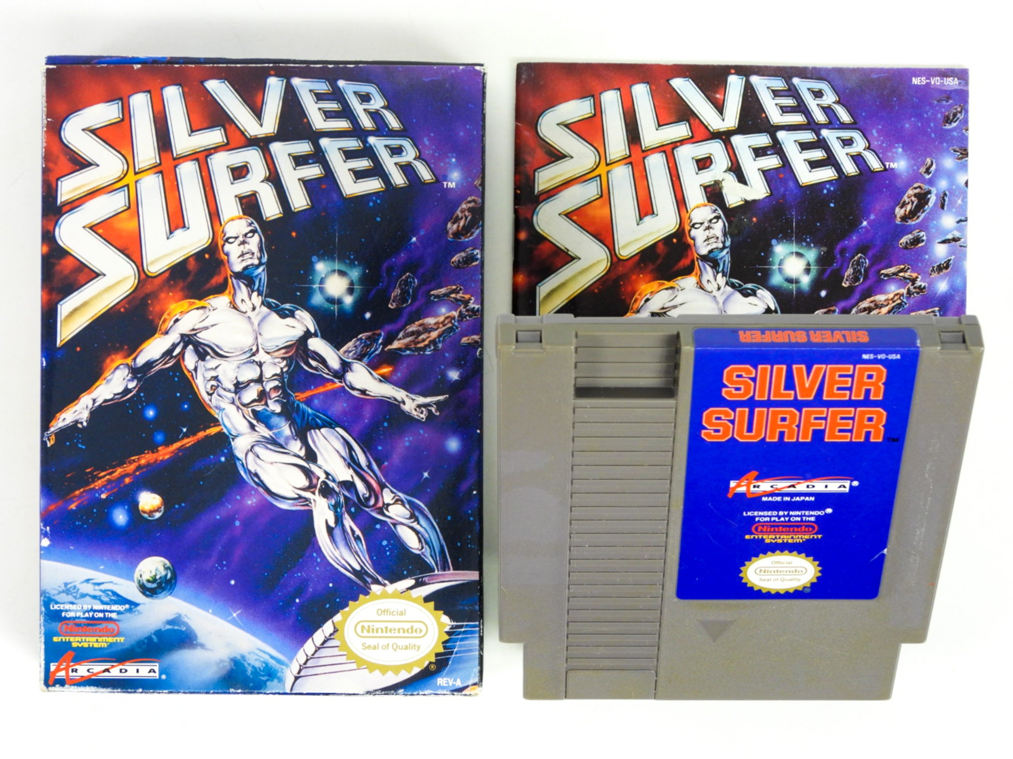 Codemasters Silver Nes Silver Surfer (Nintendo / NES) – Retro MTL