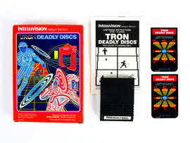 Tron Deadly Discs [White Label] (Intellivision)