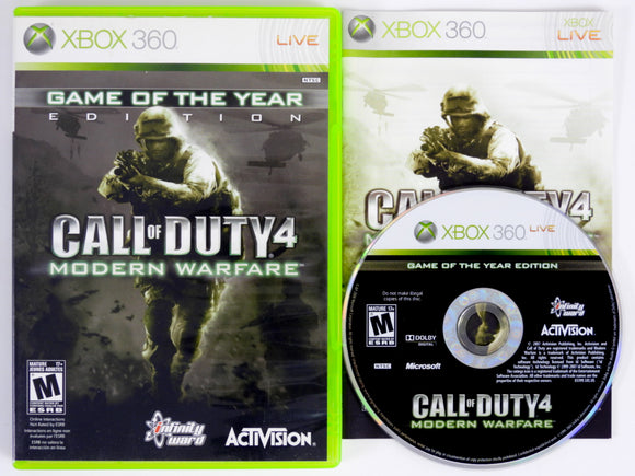 Call Of Duty 4 Modern Warfare [Game Of The Year] (Xbox 360)
