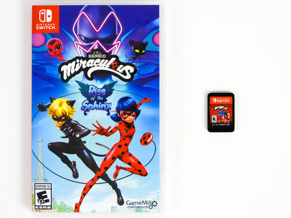 Miraculous: Rise of the Sphinx, Jeux Nintendo Switch